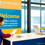 해외연수코디네이터 피드백 관리 - **A Warm Welcome and Seamless Arrival:**
    "A diverse group of international university students, ...